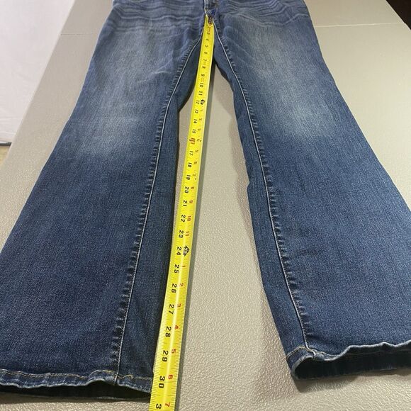 ISABEL MATERNITY Jeans Low Rise Bootcut Under Belly Stretch Denim Womens 8 Blue - Picture 8 of 8